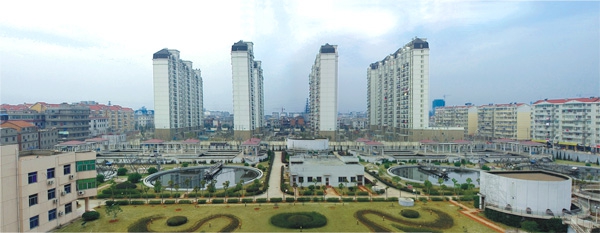 江西最大污水處理廠——南昌朝陽污水處理廠二期工程（省、市優(yōu)良工程，獲滕王閣杯）
